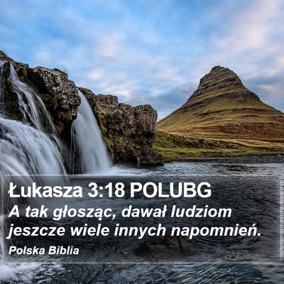 Łukasza 3:18 POLUBG Bible Verse Image