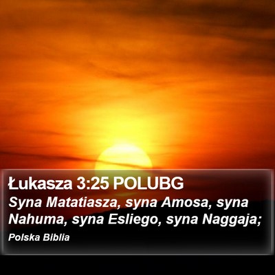 Łukasza 3:25 POLUBG Bible Verse Image