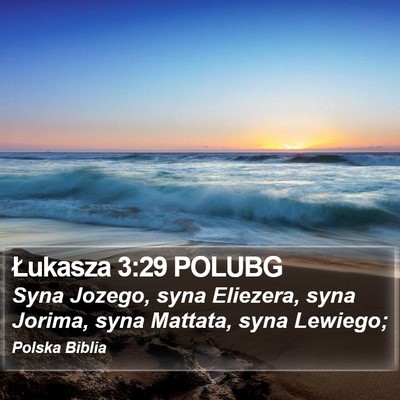 Łukasza 3:29 POLUBG Bible Verse Image