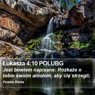Łukasza 4:10 POLUBG Bible Verse Image