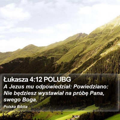 Łukasza 4:12 POLUBG Bible Verse Image