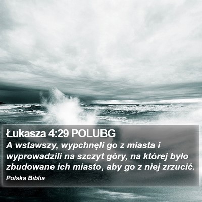 Łukasza 4:29 POLUBG Bible Verse Image