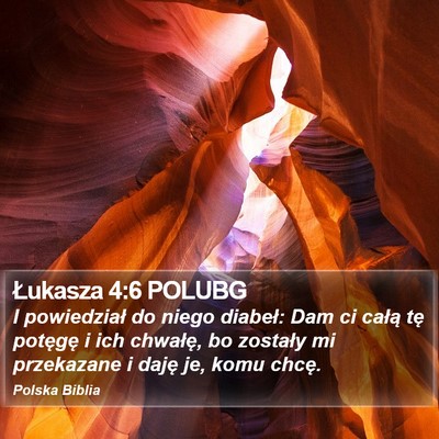Łukasza 4:6 POLUBG Bible Verse Image