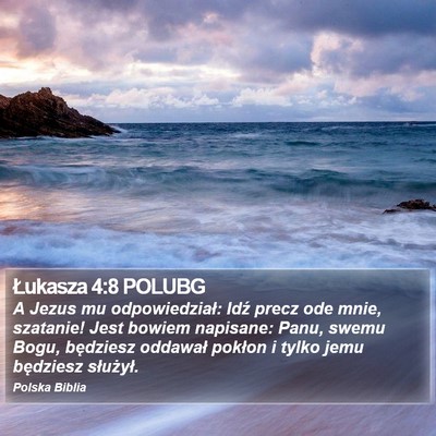 Łukasza 4:8 POLUBG Bible Verse Image