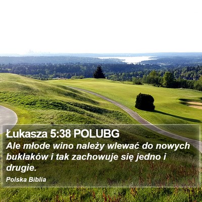 Łukasza 5:38 POLUBG Bible Verse Image