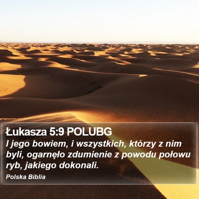 Łukasza 5:9 POLUBG Bible Verse Image