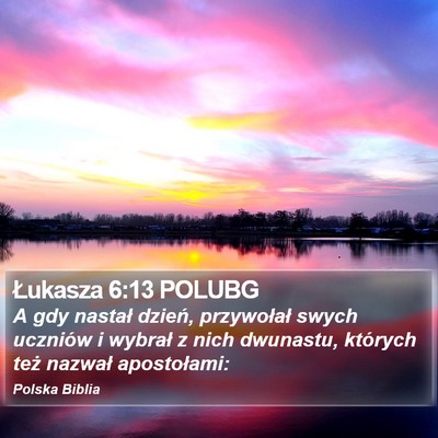 Łukasza 6:13 POLUBG Bible Verse Image