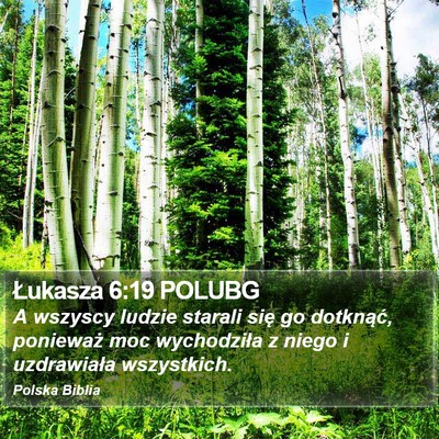 Łukasza 6:19 POLUBG Bible Verse Image