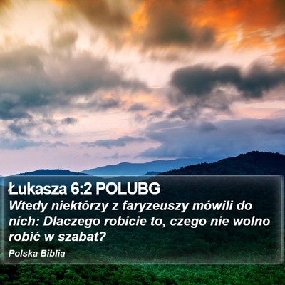Łukasza 6:2 POLUBG Bible Verse Image