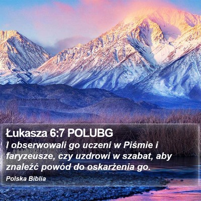 Łukasza 6:7 POLUBG Bible Verse Image
