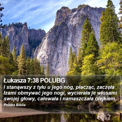 Łukasza 7:38 POLUBG Bible Verse Image