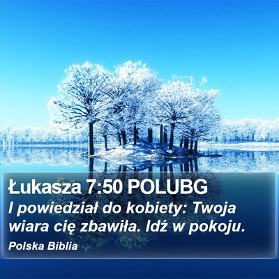 Łukasza 7:50 POLUBG Bible Verse Image