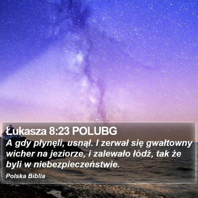 Łukasza 8:23 POLUBG Bible Verse Image