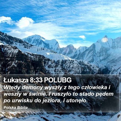 Łukasza 8:33 POLUBG Bible Verse Image