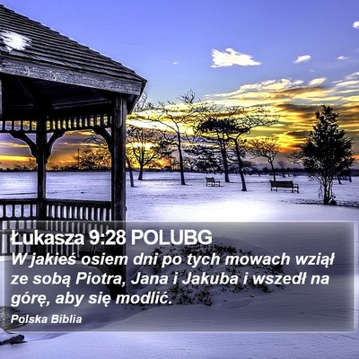 Łukasza 9:28 POLUBG Bible Verse Image