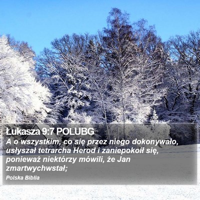 Łukasza 9:7 POLUBG Bible Verse Image