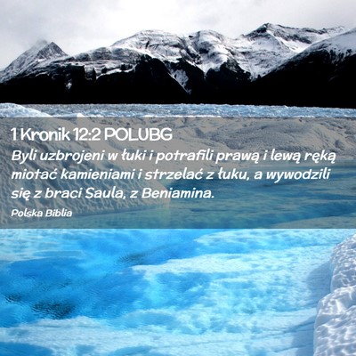 Picture 02 - 1 Kronik 12:2 POLUBG - Byli uzbrojeni w łuki i potrafili prawą i lewą - Bible Verse Picture