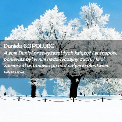 Picture 02 - Daniela 6:3 POLUBG - A sam Daniel przewyższał tych książąt i - Bible Verse Picture