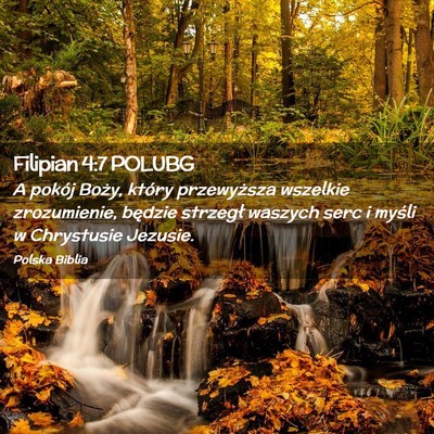 Picture 02 - Filipian 4:7 POLUBG - A pokój Boży, który przewyższa wszelkie - Bible Verse Picture
