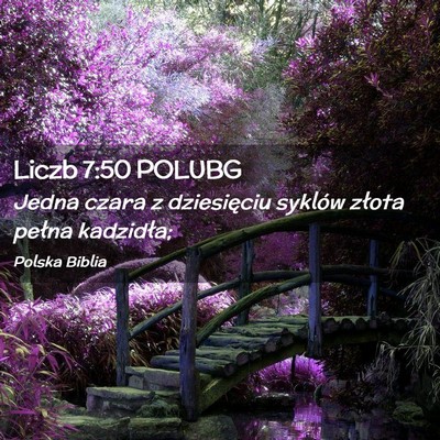 Picture 02 - Liczb 7:50 POLUBG - Jedna czara z dziesięciu syklów złota pełna - Bible Verse Picture