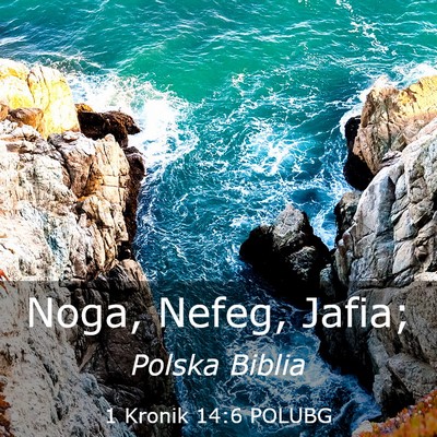 Picture 03 - 1 Kronik 14:6 POLUBG - Noga, Nefeg, - Bible Verse Picture