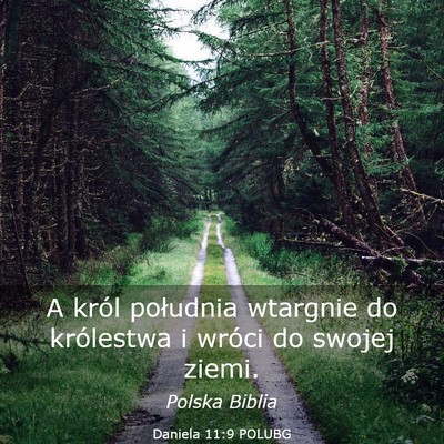 Picture 03 - Daniela 11:9 POLUBG - A król południa wtargnie do królestwa i wróci - Bible Verse Picture