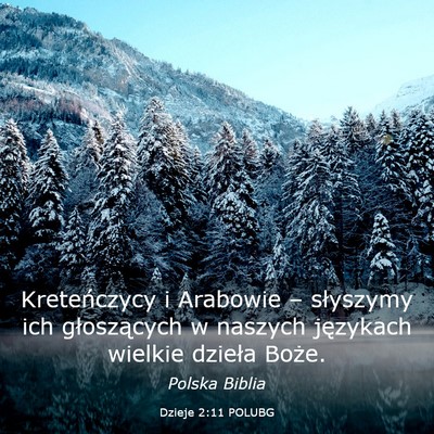 Picture 03 - Dzieje 2:11 POLUBG - Kreteńczycy i Arabowie – słyszymy ich - Bible Verse Picture