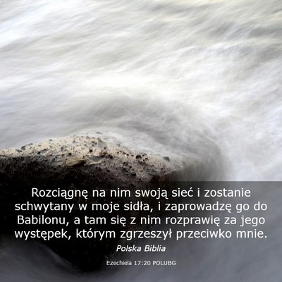 Picture 03 - Ezechiela 17:20 POLUBG - Rozciągnę na nim swoją sieć i zostanie - Bible Verse Picture