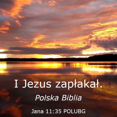 Picture 03 - Jana 11:35 POLUBG - I Jezus - Bible Verse Picture
