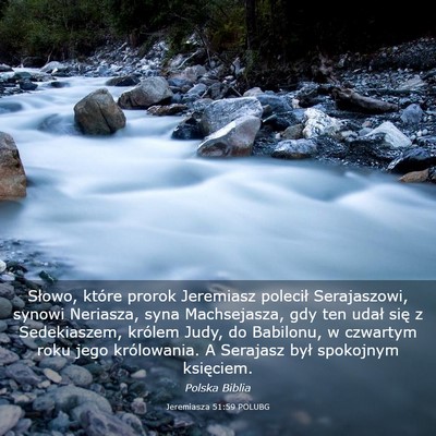 Picture 03 - Jeremiasza 51:59 POLUBG - Słowo, które prorok Jeremiasz polecił - Bible Verse Picture