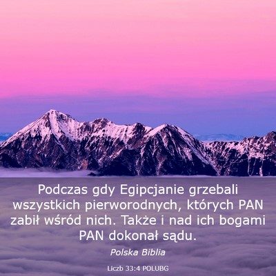 Picture 03 - Liczb 33:4 POLUBG - Podczas gdy Egipcjanie grzebali wszystkich - Bible Verse Picture