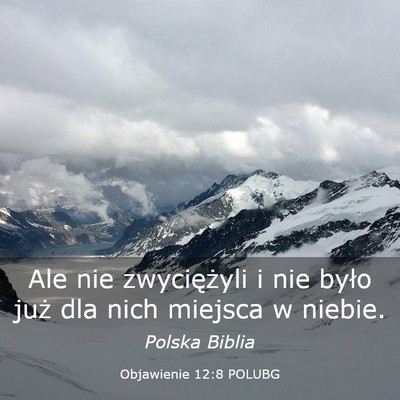 Picture 03 - Objawienie 12:8 POLUBG - Ale nie zwyciężyli i nie było już dla nich - Bible Verse Picture