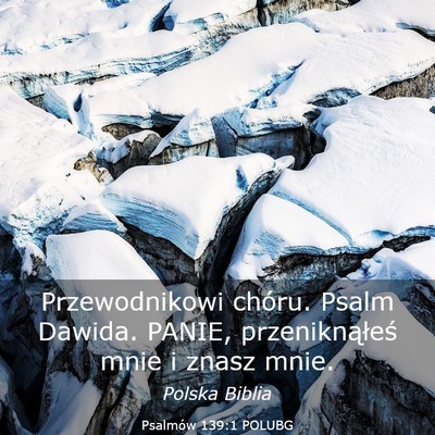 Picture 03 - Psalmów 139:1 POLUBG - Przewodnikowi chóru. Psalm Dawida. PANIE, - Bible Verse Picture