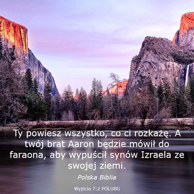 Picture 03 - Wyjścia 7:2 POLUBG - Ty powiesz wszystko, co ci rozkażę. A twój - Bible Verse Picture