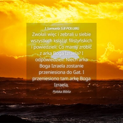 Picture 04 - 1 Samuela 5:8 POLUBG - Zwołali więc i zebrali u siebie wszystkich - Bible Verse Picture