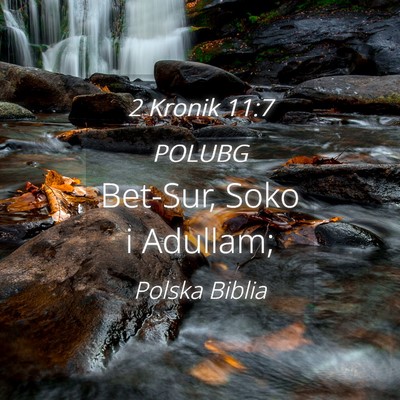 Picture 04 - 2 Kronik 11:7 POLUBG - Bet-Sur, Soko i - Bible Verse Picture