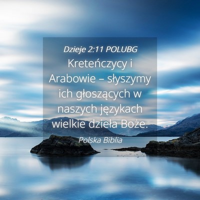 Picture 04 - Dzieje 2:11 POLUBG - Kreteńczycy i Arabowie – słyszymy ich - Bible Verse Picture