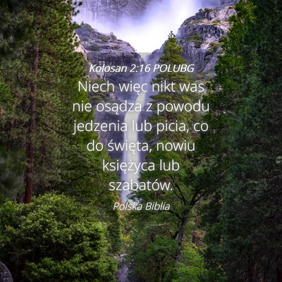Picture 04 - Kolosan 2:16 POLUBG - Niech więc nikt was nie osądza z powodu - Bible Verse Picture