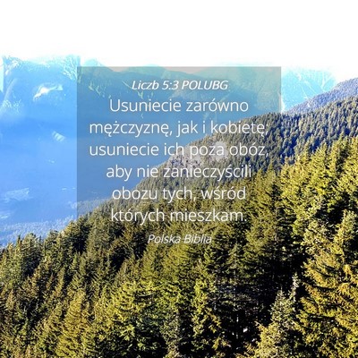 Picture 04 - Liczb 5:3 POLUBG - Usuniecie zarówno mężczyznę, jak i kobietę; - Bible Verse Picture