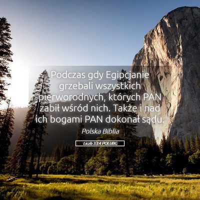 Picture 05 - Liczb 33:4 POLUBG - Podczas gdy Egipcjanie grzebali wszystkich - Bible Verse Picture