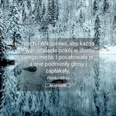 Picture 05 - Rut 1:9 POLUBG - Niech PAN sprawi, aby każda z was znalazła - Bible Verse Picture