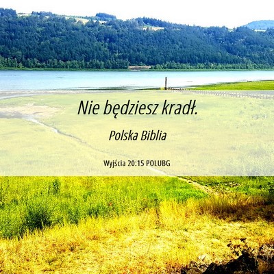 Picture 06 - Wyjścia 20:15 POLUBG - Nie będziesz - Bible Verse Picture