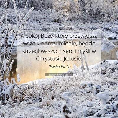 Picture 07 - Filipian 4:7 POLUBG - A pokój Boży, który przewyższa wszelkie - Bible Verse Picture