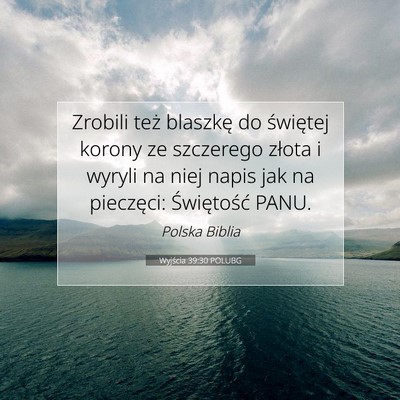 Picture 07 - Wyjścia 39:30 POLUBG - Zrobili też blaszkę do świętej korony ze - Bible Verse Picture
