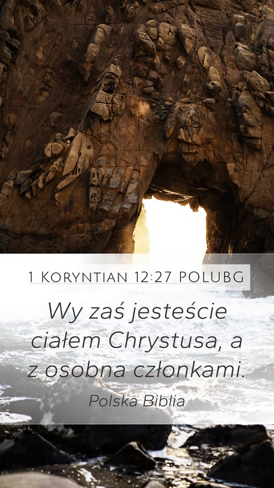 1 Koryntian 12:27 POLUBG Bible Verse Image
