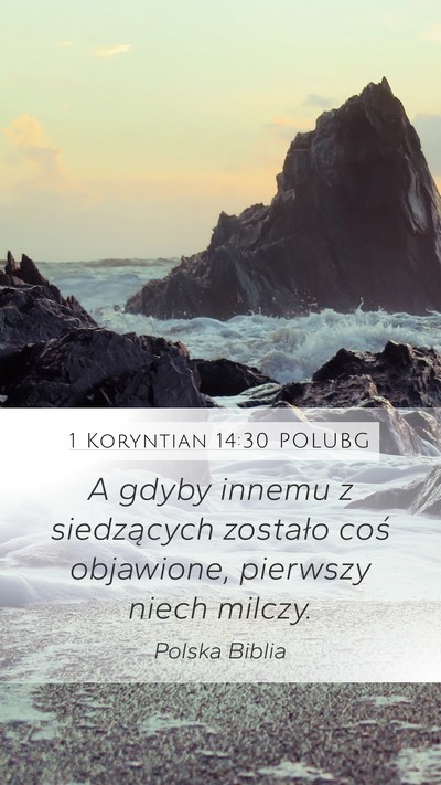1 Koryntian 14:30 POLUBG Bible Verse Image