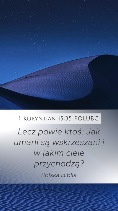 1 Koryntian 15:35 POLUBG Bible Verse Image