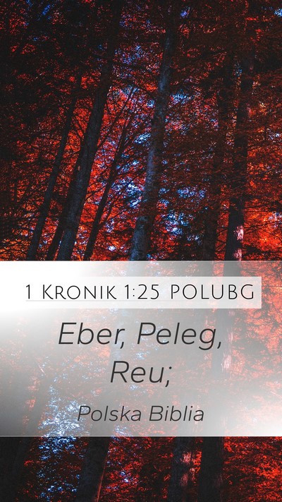 1 Kronik 1:25 POLUBG Mobile Phone Wallpaper - Eber, Peleg, - Mobile Bible Verse Wallpaper