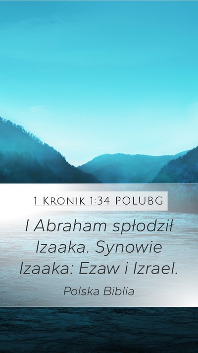 1 Kronik 1:34 POLUBG Bible Verse Image