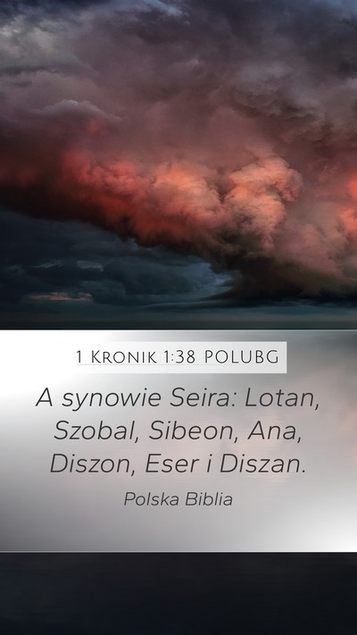 1 Kronik 1:38 POLUBG Bible Verse Image